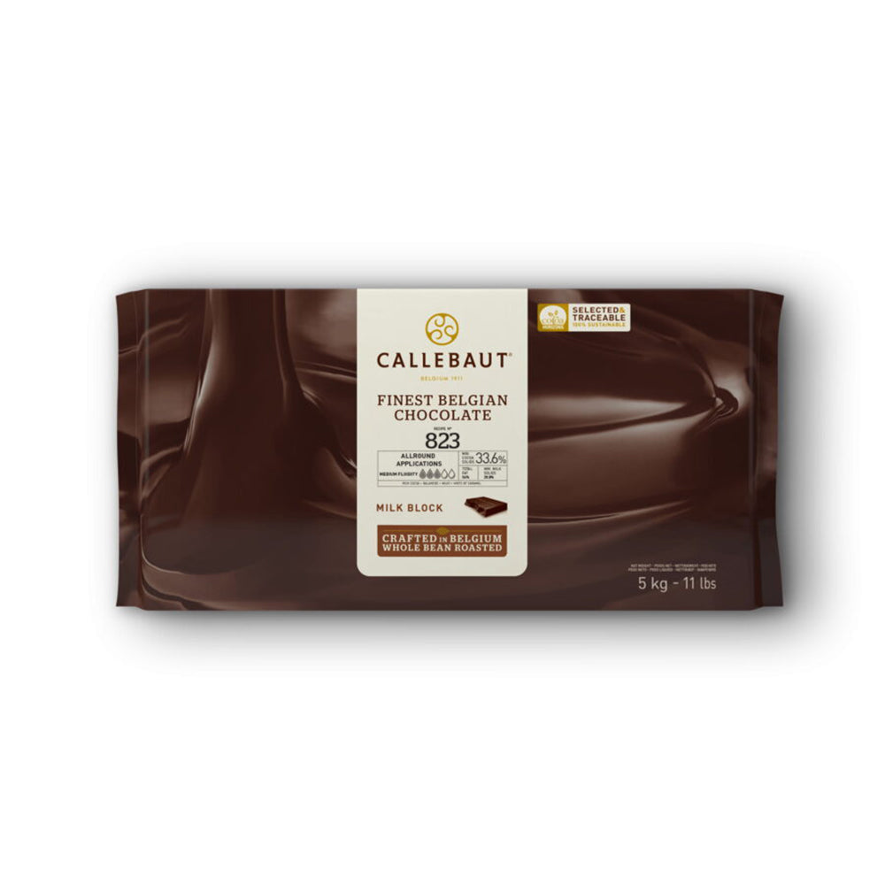 Wholesale Callebaut 31.7% Milk Chocolate Select C823nv 11lb- Bulk