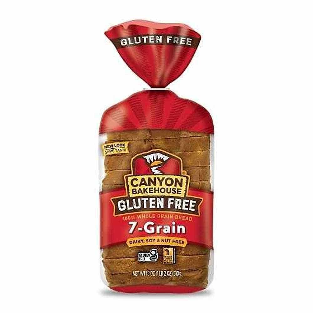 Wholesale Canyon Bakehouse Gluten-Free 7 Grain Loaf 18 Oz- Bulk