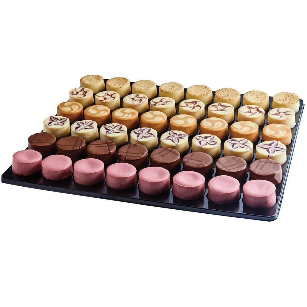 Wholesale La Rose Noire Case Assorted Cheesecake Petit Fours- Bulk