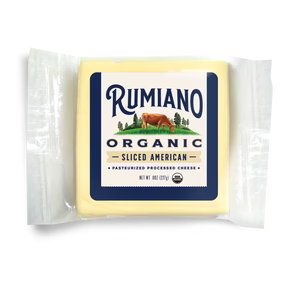 Wholesale Rumiano Organic Sliced American 8Oz- Bulk