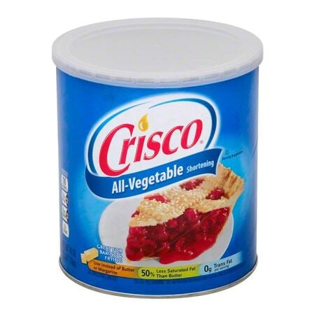 Wholesale Crisco Case Shortening Tubs- Bulk