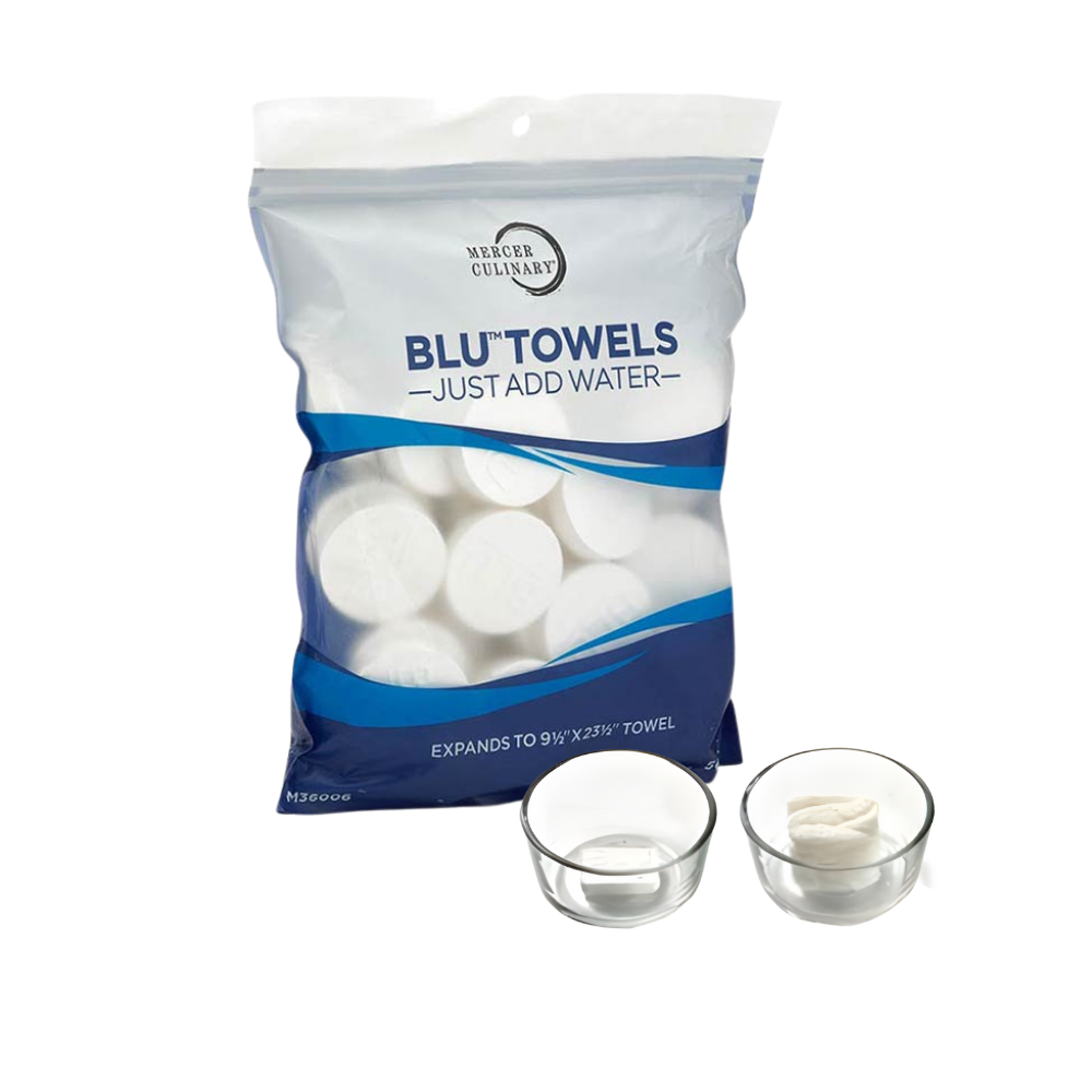 Wholesale Blu Towels Blue Towel Reusable | 50 ct- Bulk