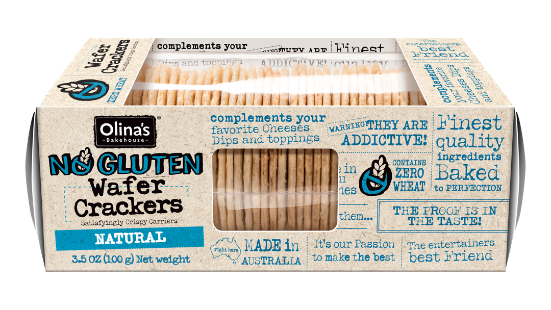Wholesale Olinas Gluten Free Plain Wafers- Bulk