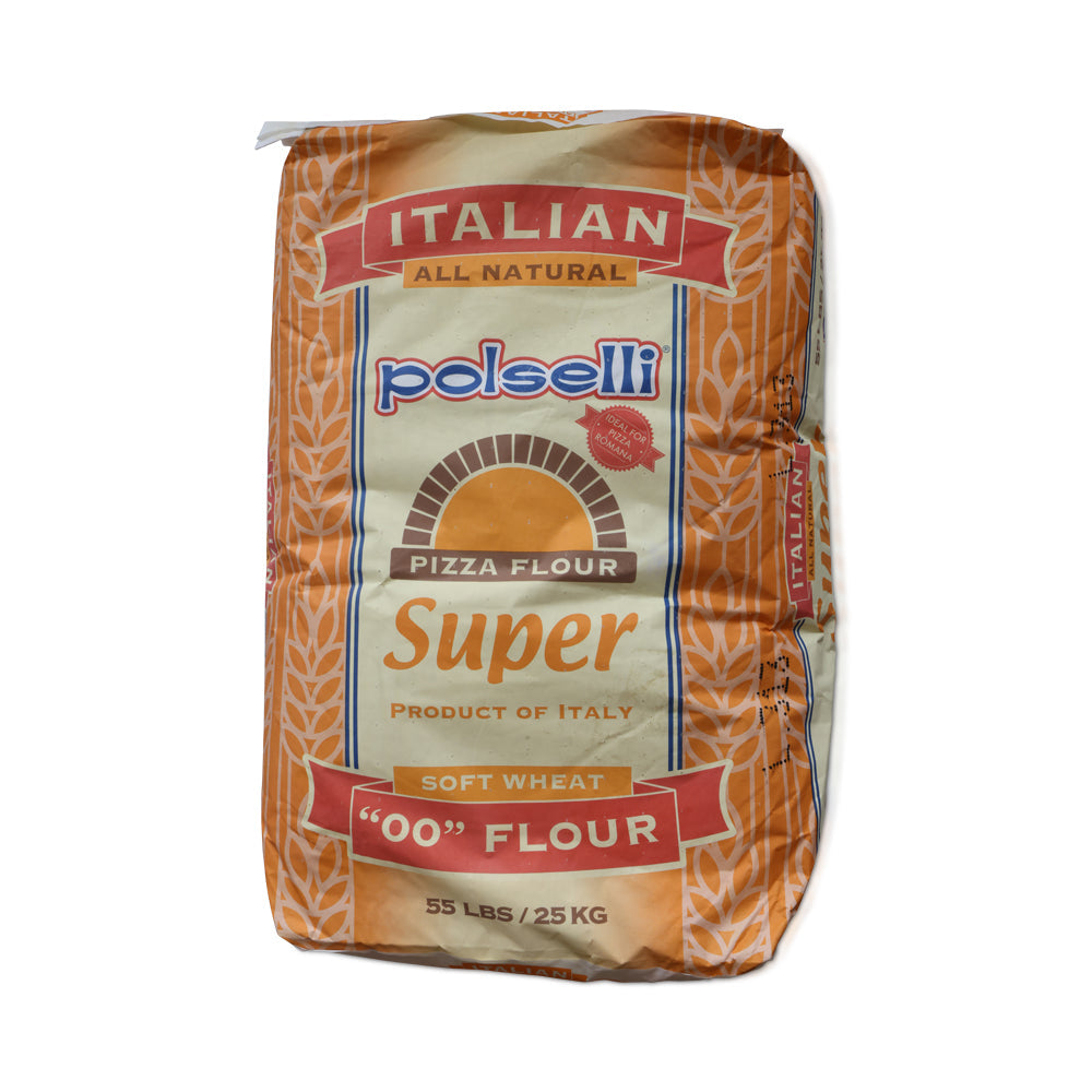 Wholesale Polselli Case Super Roman 00 Pizza Flour- Bulk