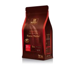 Wholesale Cacao Barry 50% Dark Chocolate Pistoles Force Noir 11 Lb- Bulk