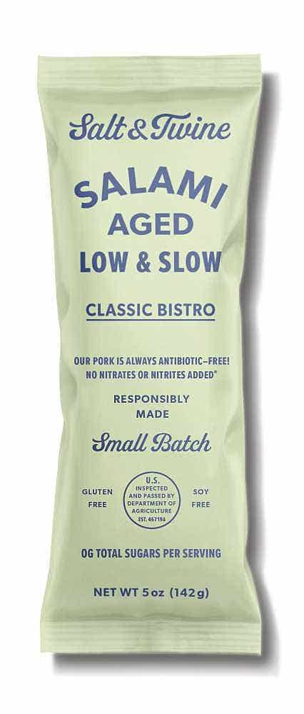 Wholesale Salt & Twine Classic Bistro Salami 5 Oz- Bulk