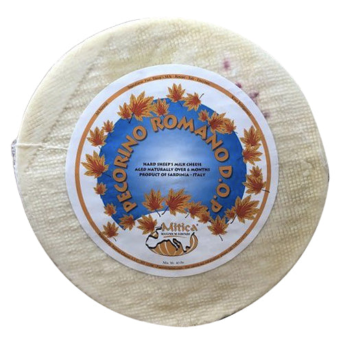 Wholesale Mitica Pecorino Romano Cheese 50lb- Bulk