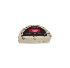 Wholesale Long Clawson Cranberry Wensleydale Half Wheel 2.5 Lb- Bulk