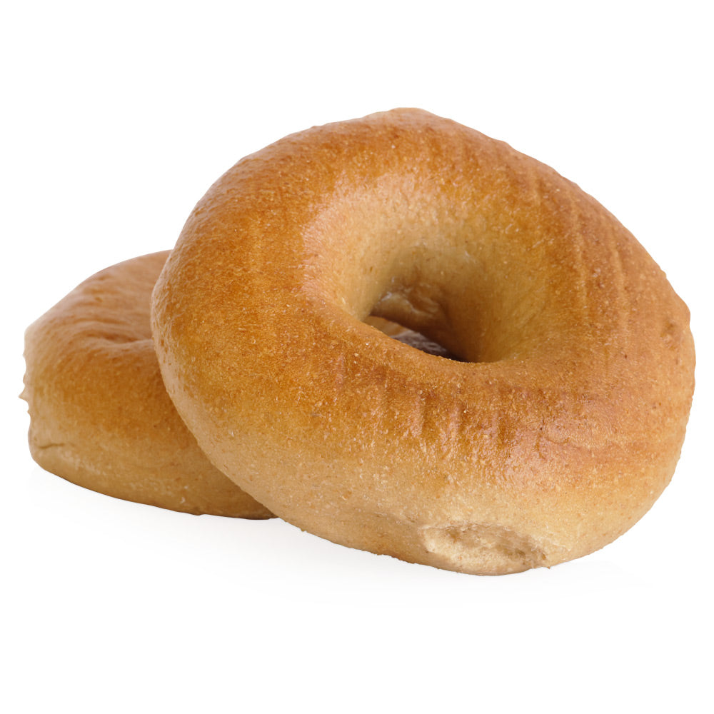 Wholesale Original Bagel Case Unsliced Parbaked Wheat Bagel- Bulk