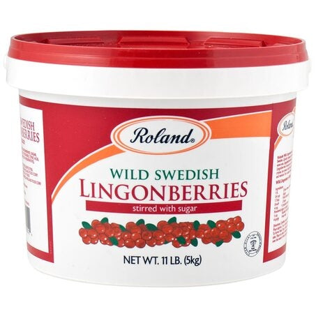 Wholesale Roland Lingonberries In Sauce | 11 lb- Bulk