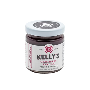 Wholesale Kellys Cranberry Vailla Jelly- Bulk