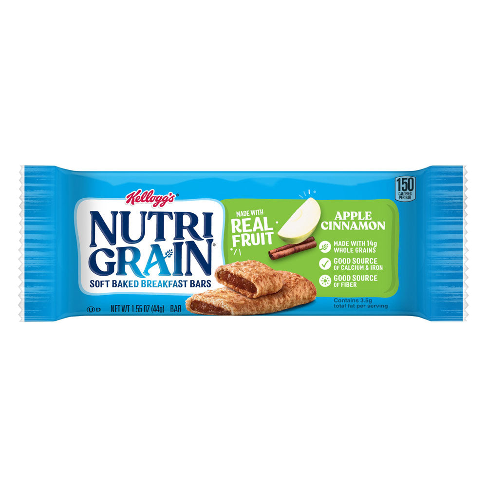 Wholesale Nutri Grain Apple Cinnamon Nutri-Grain Bar | 1.55 oz- Bulk
