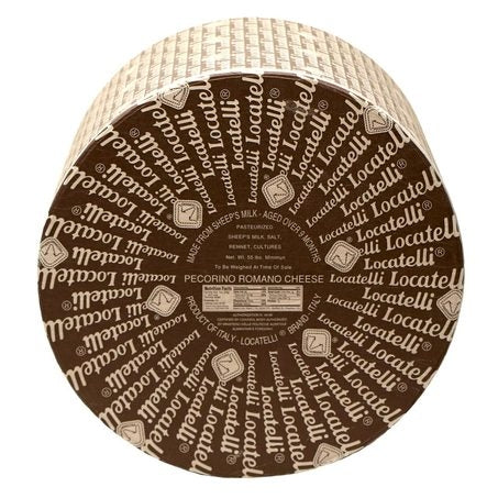 Wholesale Locatelli Case Genuine Pecorino Romano Cheese- Bulk