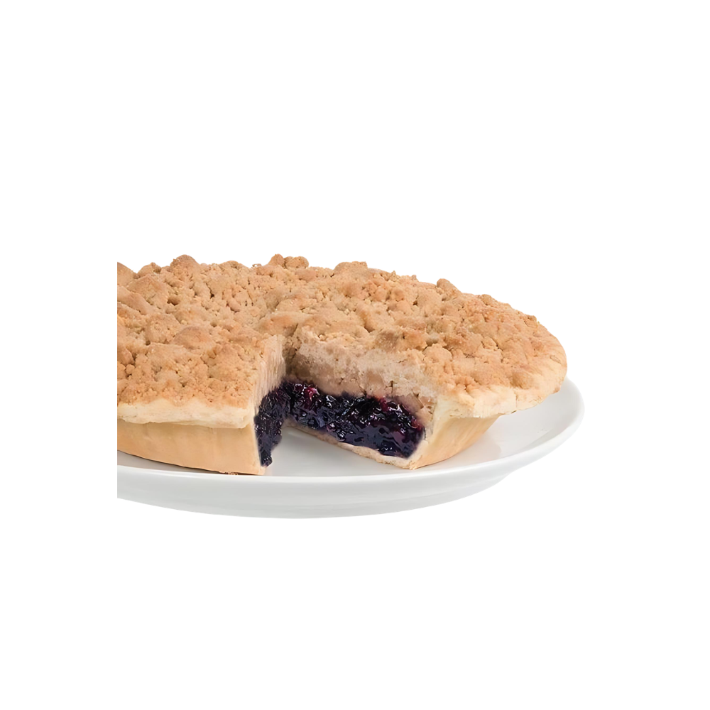 Wholesale Simply Del. Case 10In Blueberry Crumb Pie- Bulk