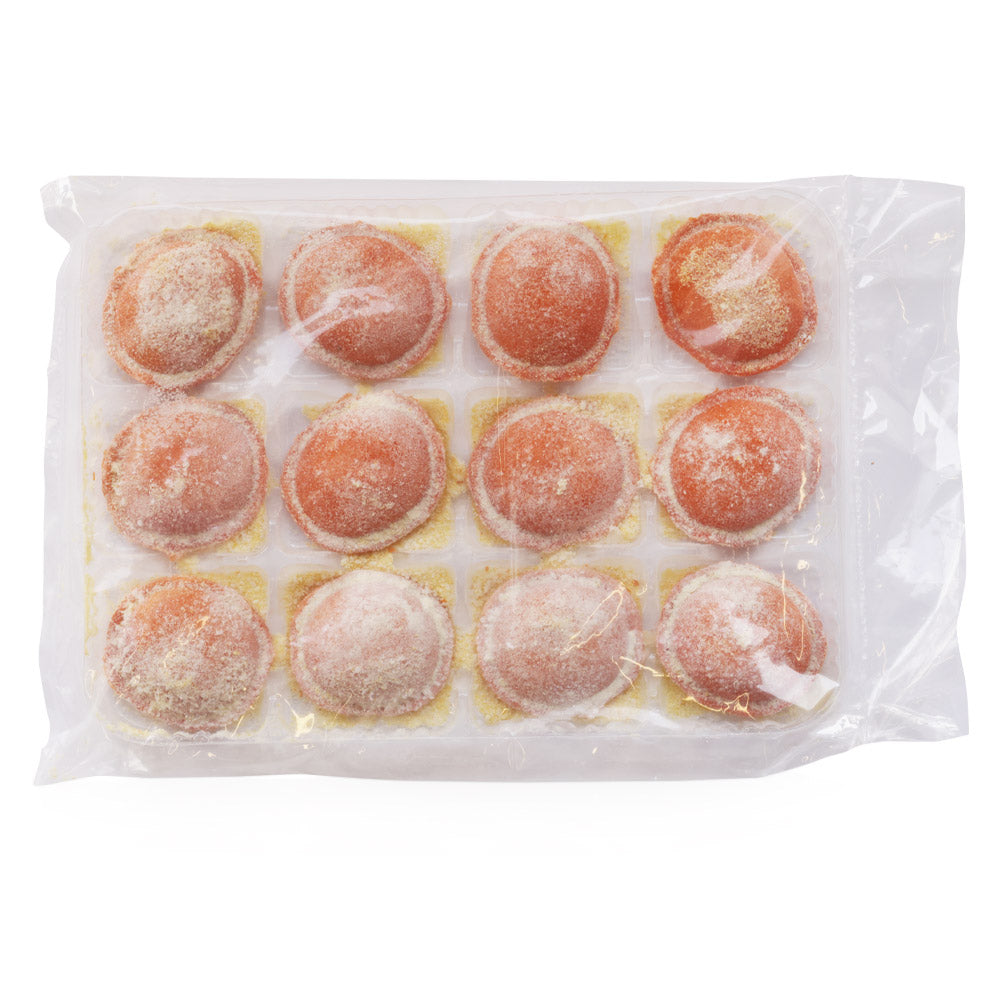 Wholesale Dairy Maid Case Frozen Round Pumpkin Ravioli- Bulk