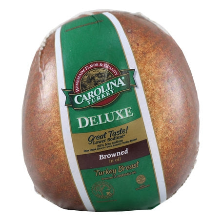 Wholesale Carolina Case Deluxe Skinless Browned Turkey- Bulk