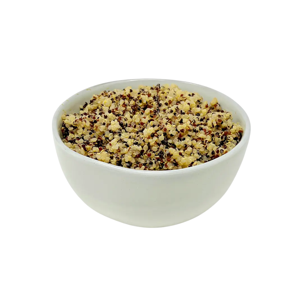 Wholesale White Toque Case Tricolor Organic Quinoa Cooked- Bulk
