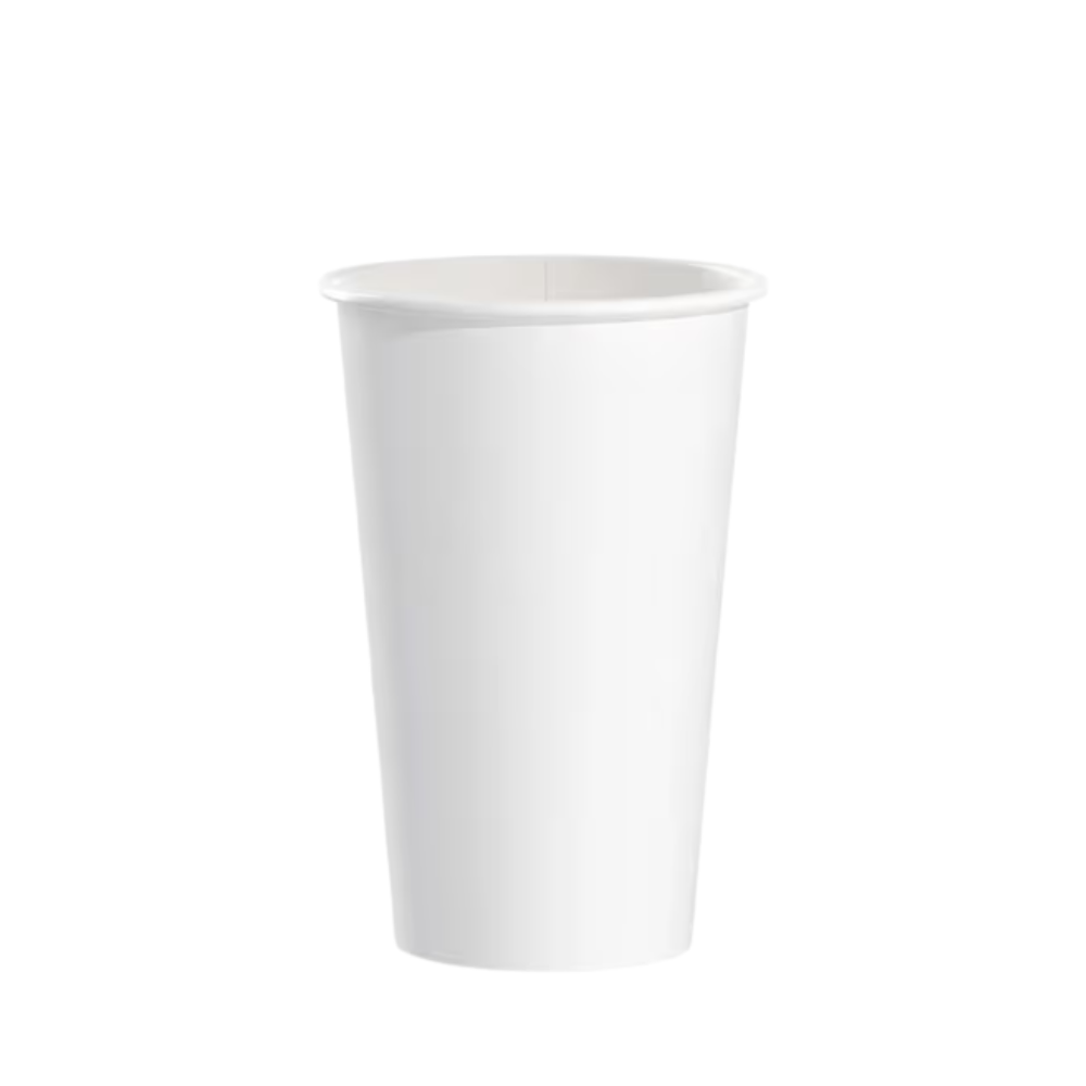 Wholesale Solo Case 16Oz White Paper Hot Cup- Bulk