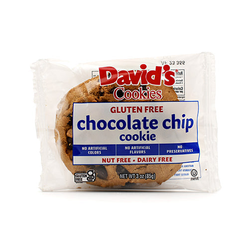 Wholesale David's Cookies David's Cookies Gluten Free Individually Wrapped C 3oz- Bulk