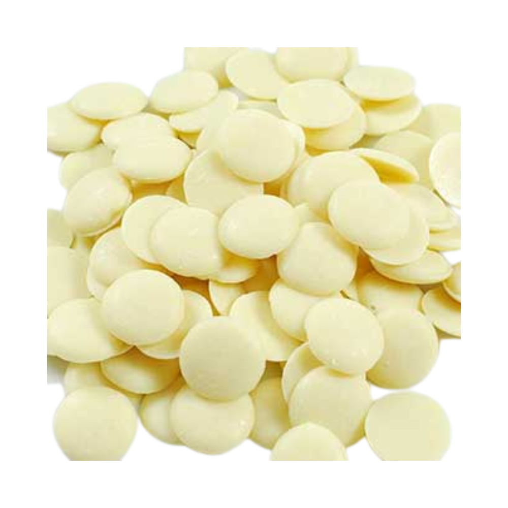 Wholesale Noel Blanc Case Buttons White Chocolate 30%- Bulk