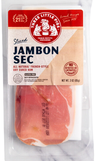 Wholesale Les Trois Prosciutto All Natural- Bulk