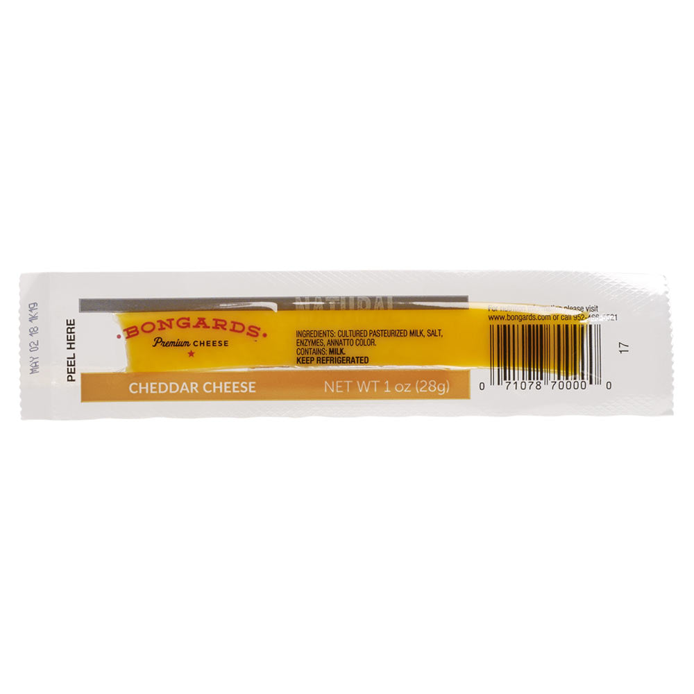 Wholesale Bongards Cheddar Cheese Sticks | 1 oz- Bulk
