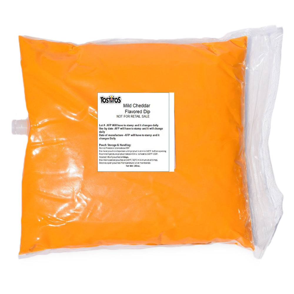 Wholesale Tostitos Case Mild Nacho Cheese Dip Pouch- Bulk
