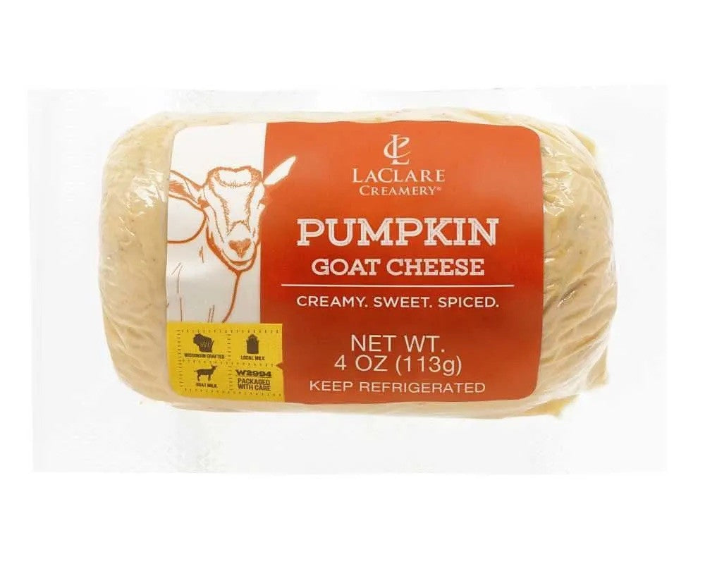 Wholesale Laclare Pumpkin Goat Cheese Log- Bulk