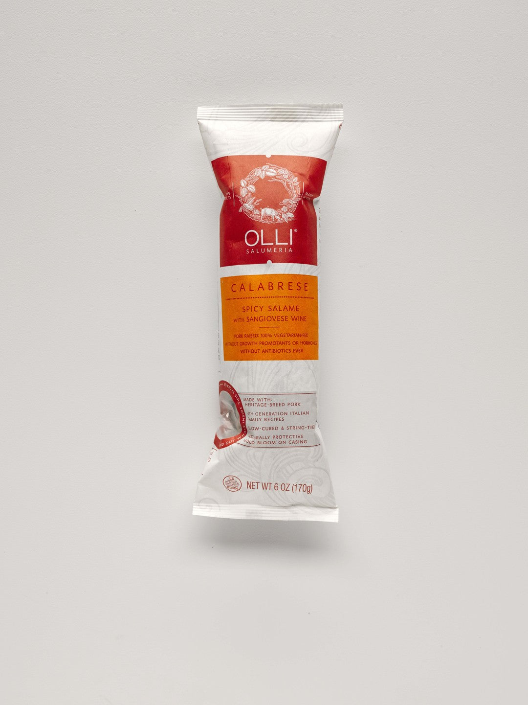 Wholesale Olli Calabrese Abf Salami Chub- Bulk