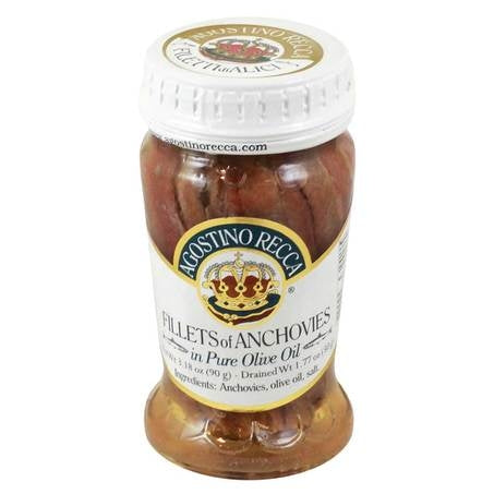 Wholesale Recca Case Anchovies Fillets In 100% Pure Olive Oil- Bulk