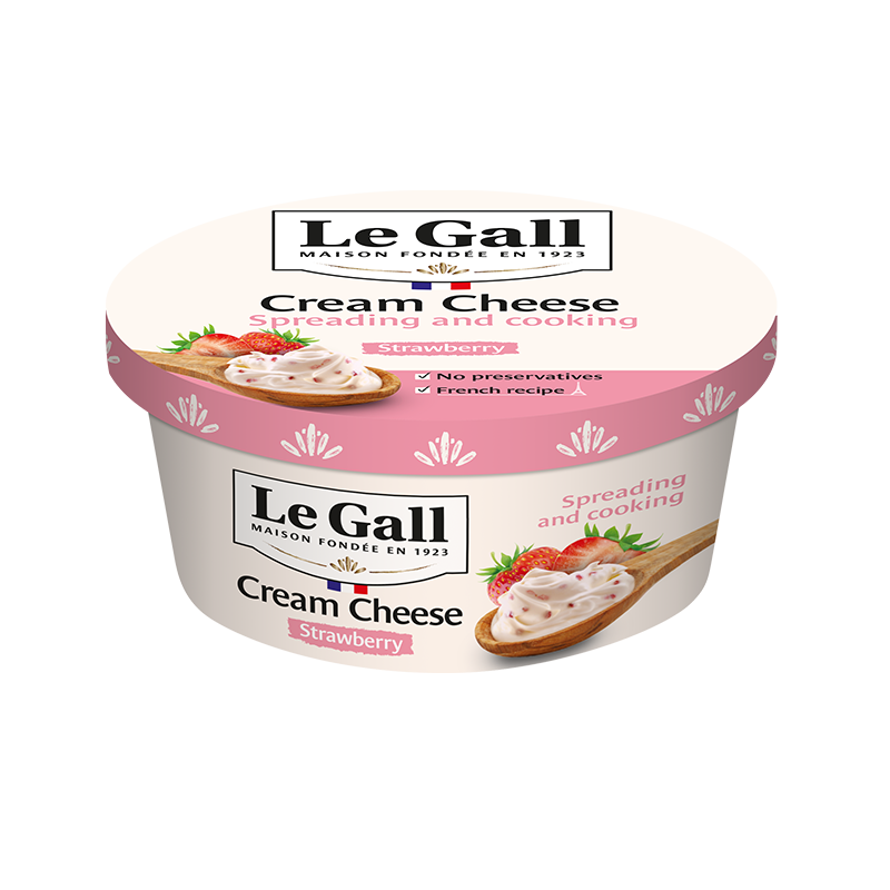 Wholesale Le Gall Strawbery Cream Cheese 150G- Bulk