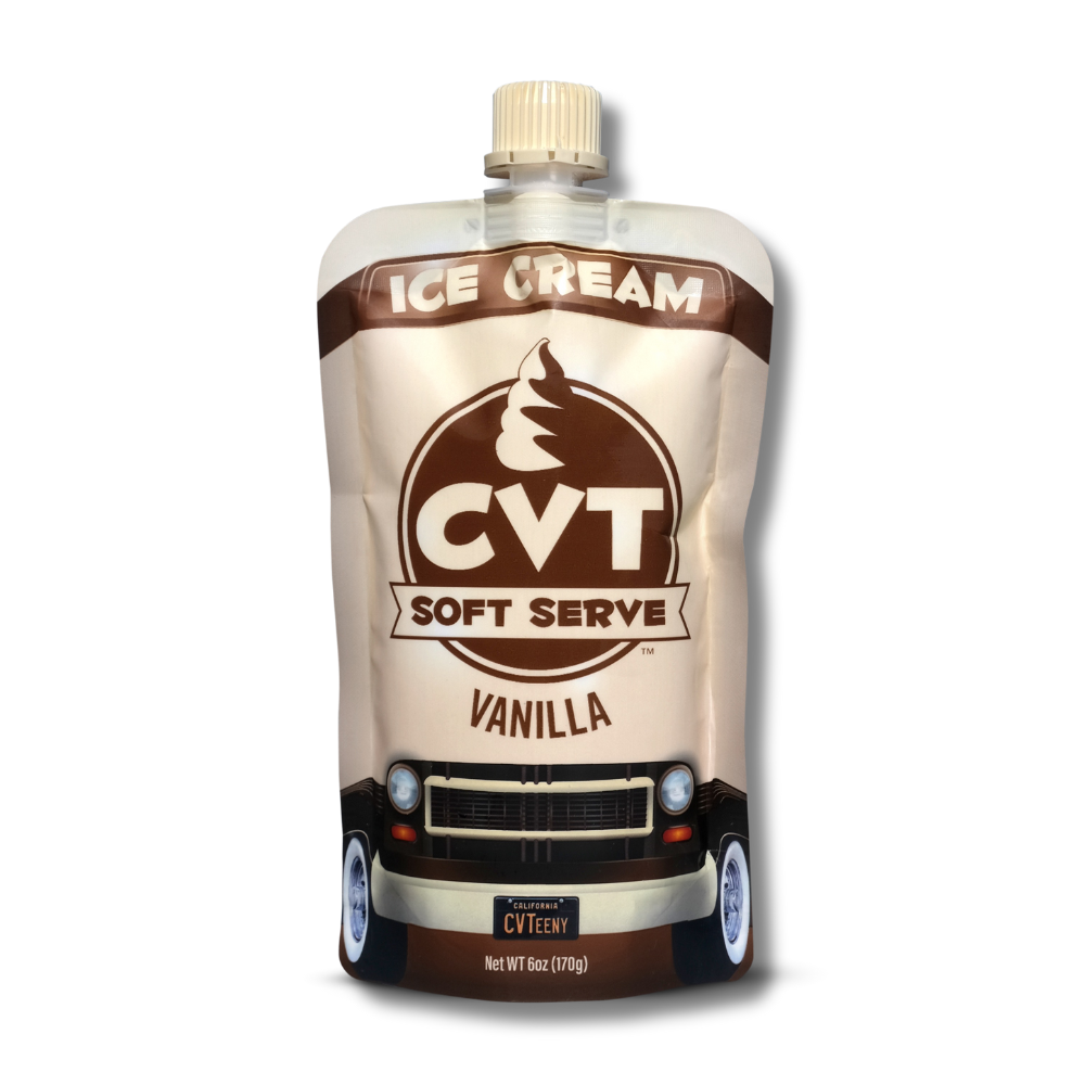 Wholesale Cvt 6Oz Vanilla Ice Cream Soft Serve Pouch | 6 oz- Bulk