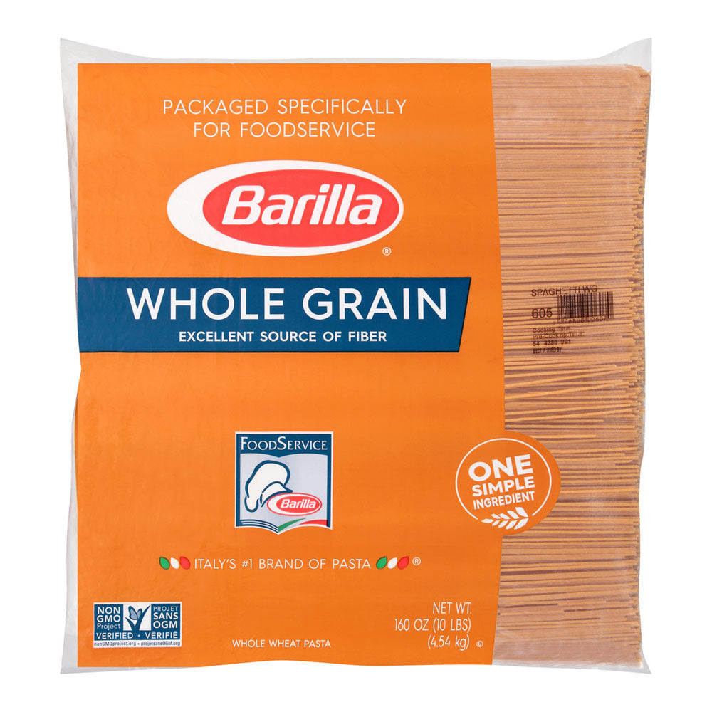 Wholesale Barilla Case * Whole Grain Spaghetti Bulk Pasta- Bulk