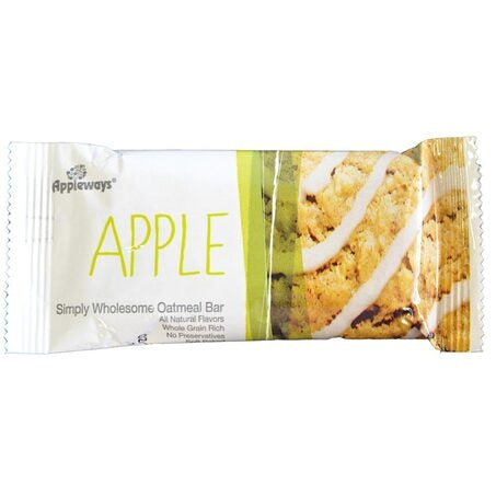 Wholesale Appleways Case Whole Grain Apple Oatmeal Bar- Bulk