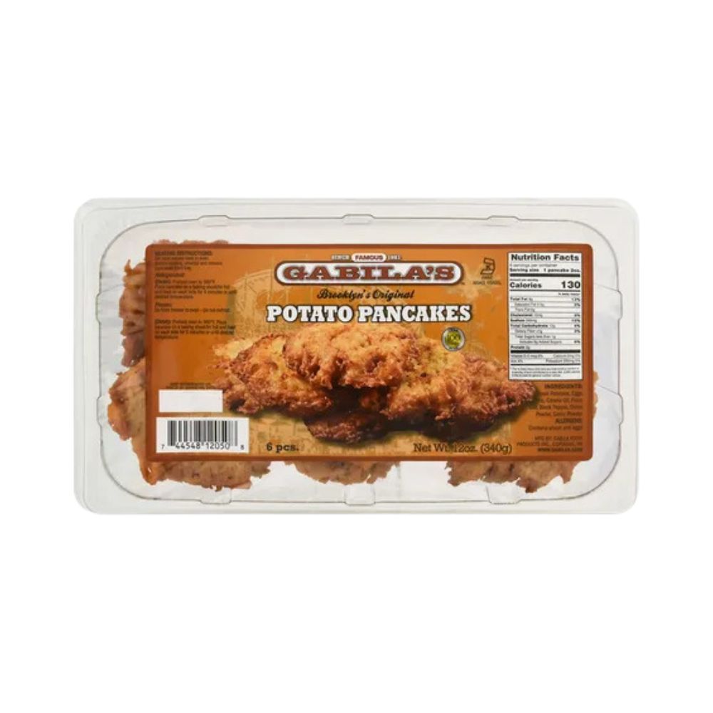 Wholesale Gabila'S Case Large Potato Pancake 5-6Oz- Bulk