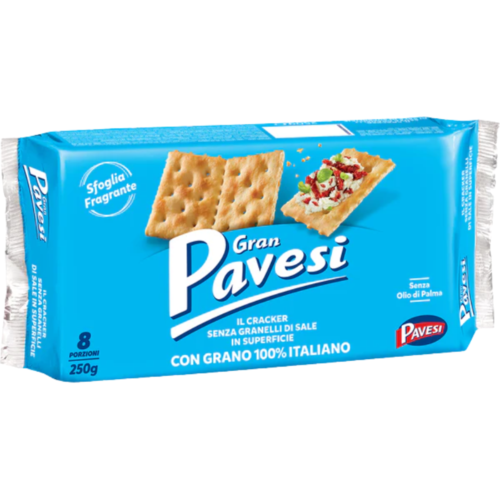 Wholesale Mulino Bianco Case Salted Gran Pavesi Crackers- Bulk