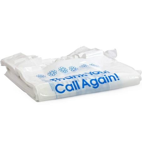 Wholesale BoxNCase Case T-Shirt Heavy Duty Plastic Shopping Bag- Bulk