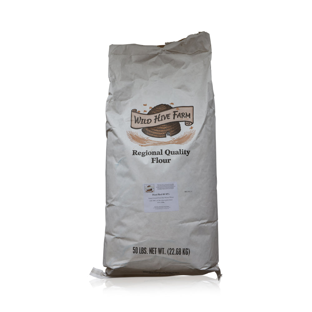 Wholesale Wild Hive Farm Case Hard Red 00 Flour- Bulk
