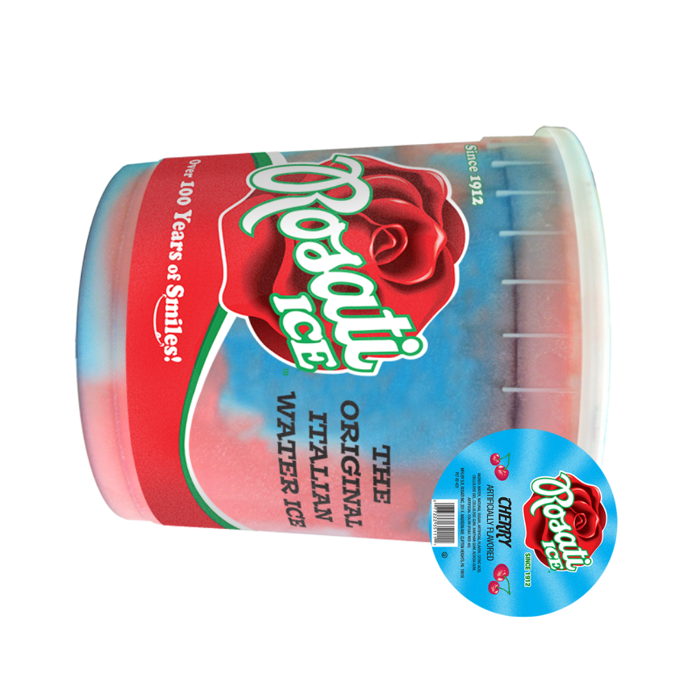 Wholesale Rosati Cherry Italian Ice Bulk | 2.5 gal- Bulk