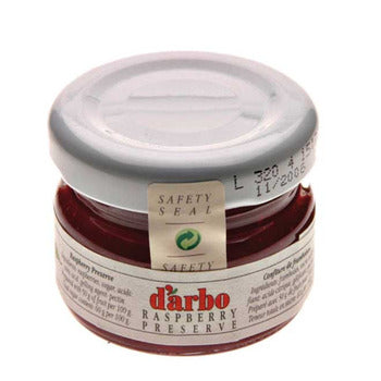Wholesale Darbo Raspberry Preserves 1oz- Bulk