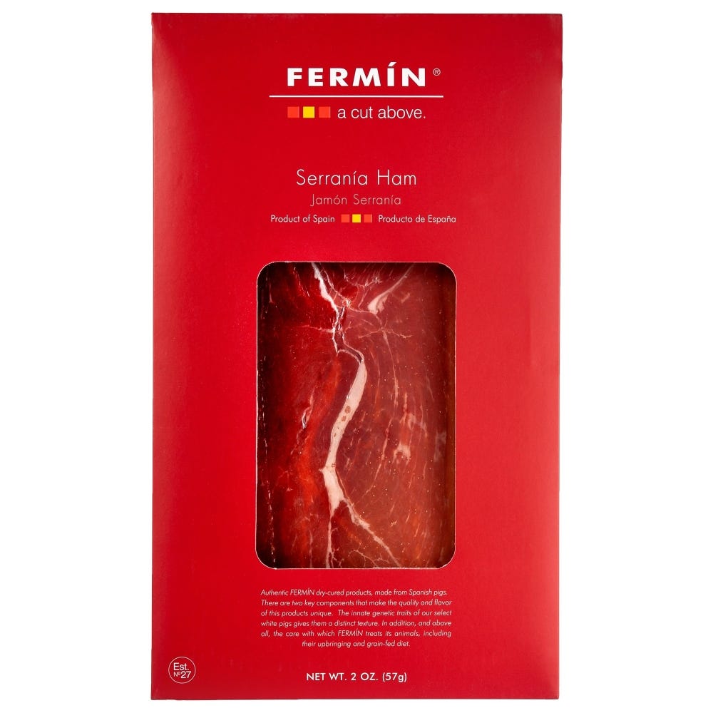 Wholesale Fermin - José Andrés Selection Serrania Ham Sliced 2 Oz- Bulk