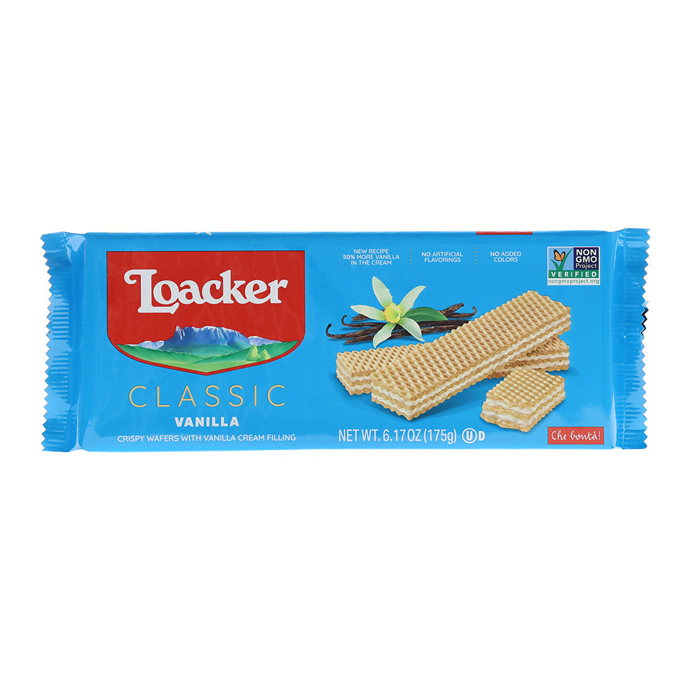 Wholesale Loacker Case Classic Vanilla Wafer- Bulk