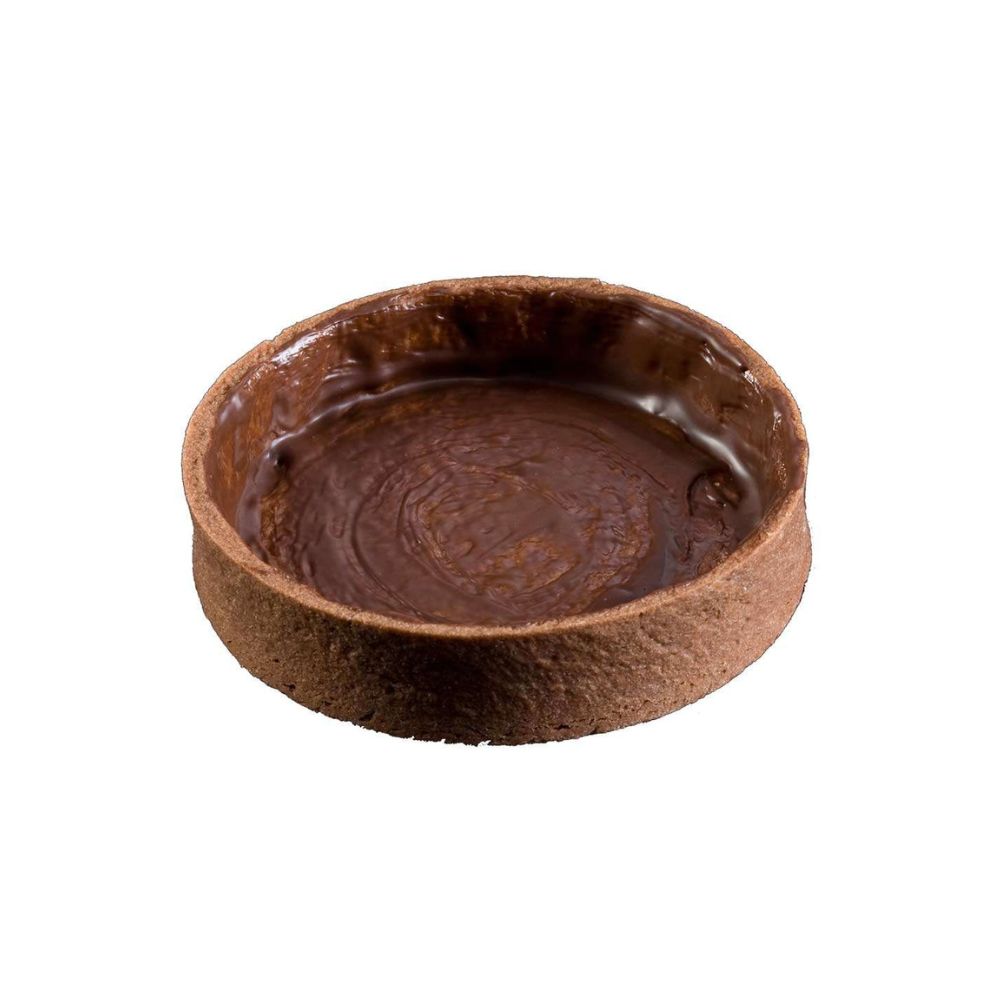 Wholesale La Rose Noire Case Large Round Tart Shell With Chocolate Coating- Bulk