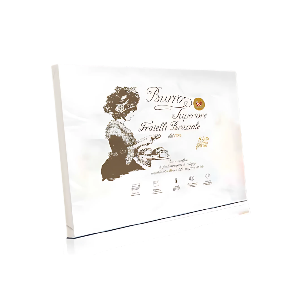 Wholesale Brazzale Each Unsalted Premium Butter Sheet 2Kg Frozen- Bulk