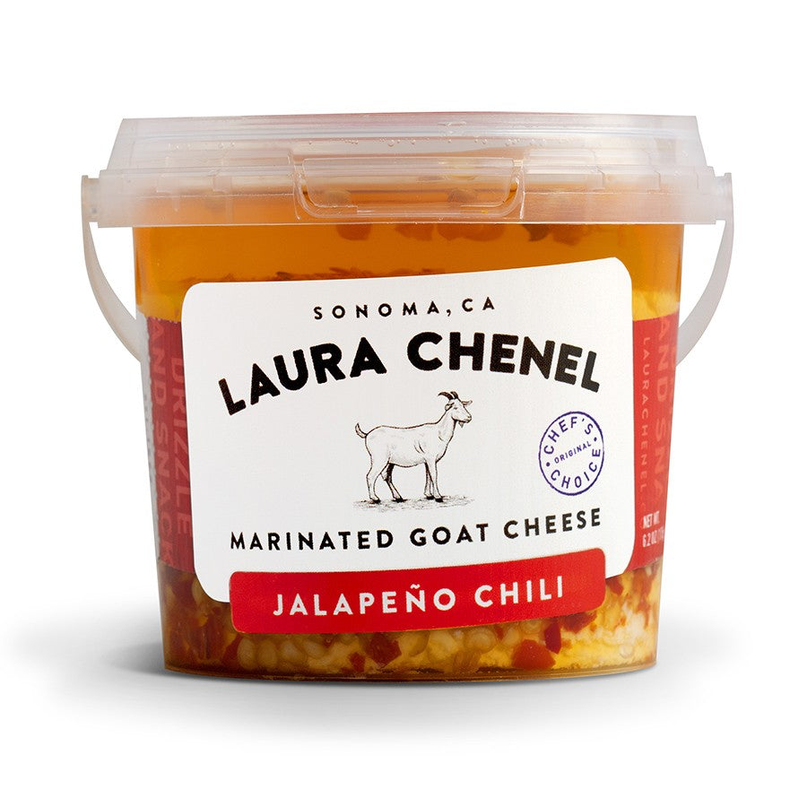 Wholesale Laura Chenel Cabecou Jalapeno/Chill- Bulk