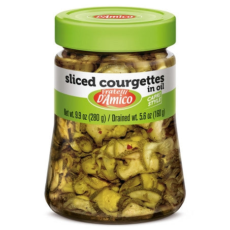 Wholesale D'Amico Case Sliced Caprese Zucchini- Bulk