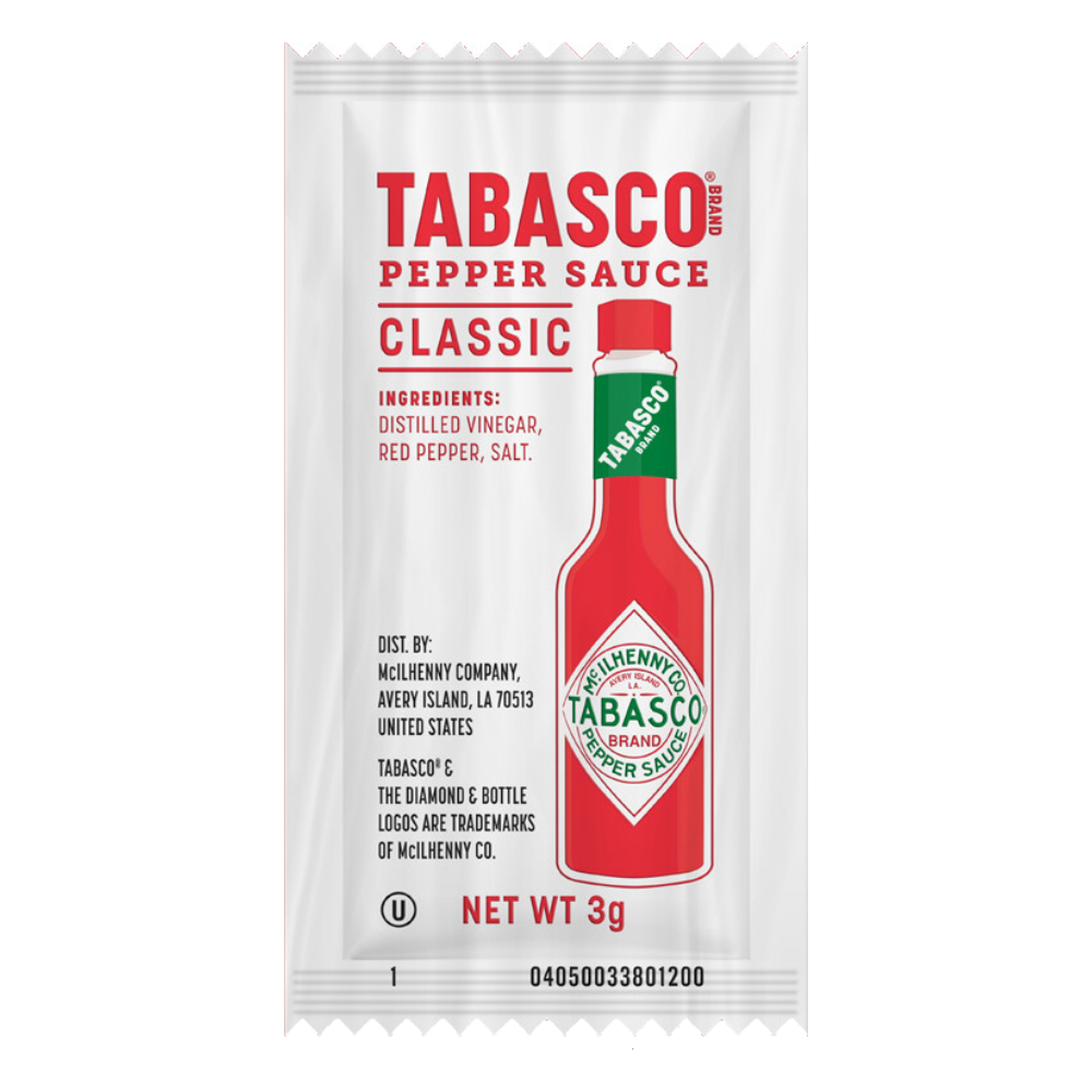 Wholesale Tabasco Case Tabasco Sauce Packets- Bulk
