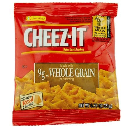 Wholesale Cheez-It Case * Cheez-It Whole Grain Cracker .75Oz- Bulk
