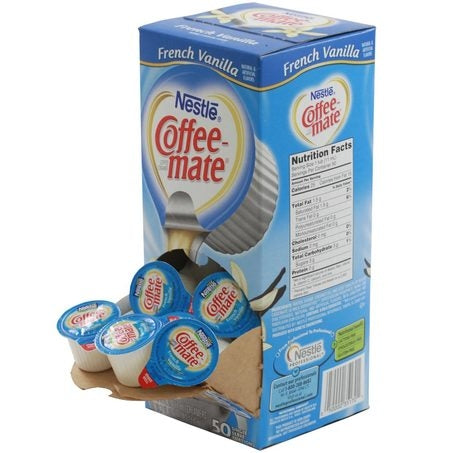 Wholesale Coffee Mate Case French Vanilla Creamer Cups- Bulk