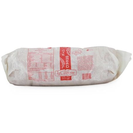Wholesale Cassone Case Rye Bread 36 Slices- Bulk